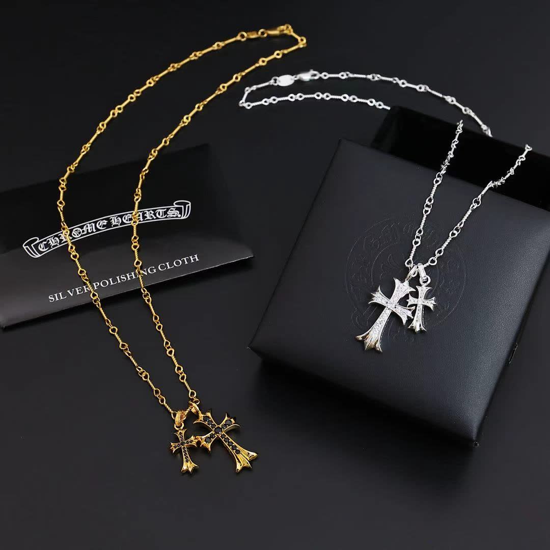 Chrome Hearts Cross Pendant Necklace Chrome Hearts Cross Pendant Necklace